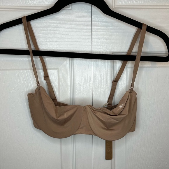 SKIMS Smoothing Intimates Strapless Bra Sienna 32D 34C - Picture 3 of 10